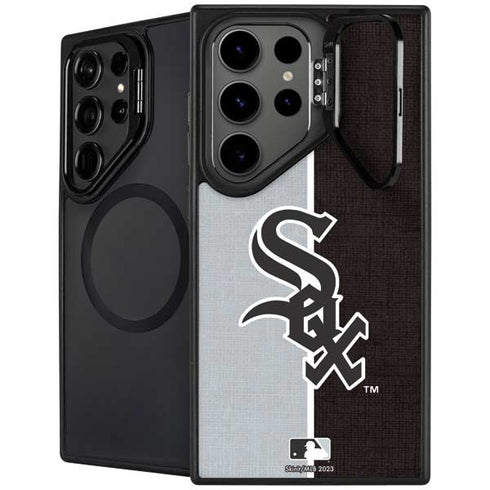 MLB Chicago White Sox Split Galaxy S25 Ultra Kickstand Case